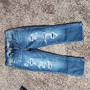 Skinny jean - capri fit. 30 inch